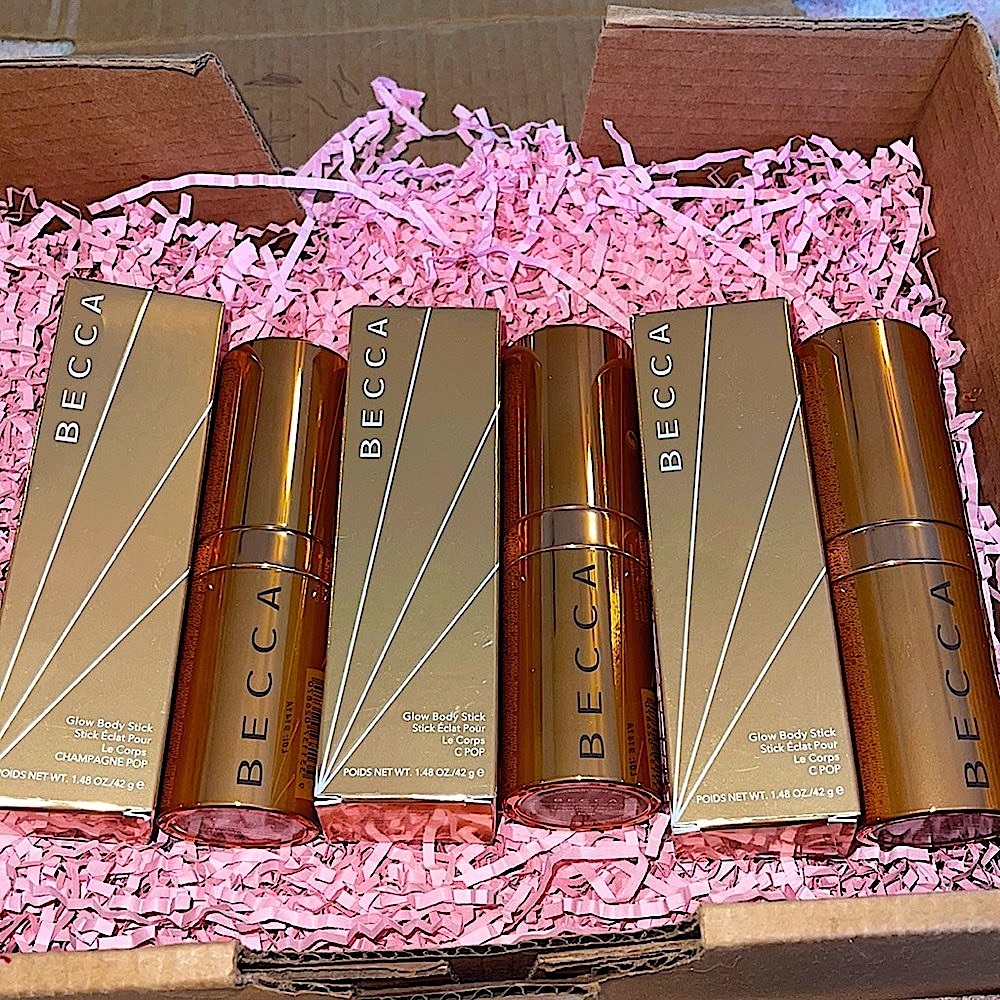 🆕🍾BECCA: CHAMPAGNE POP Glow Body Stick - Picture 8 of 9